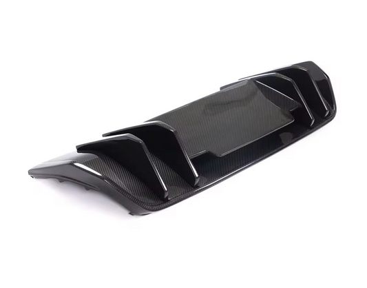 VeloWerks Carbon Fiber Rear Bumper Diffuser – Audi R8 Coupe 2-Door 2016–2018