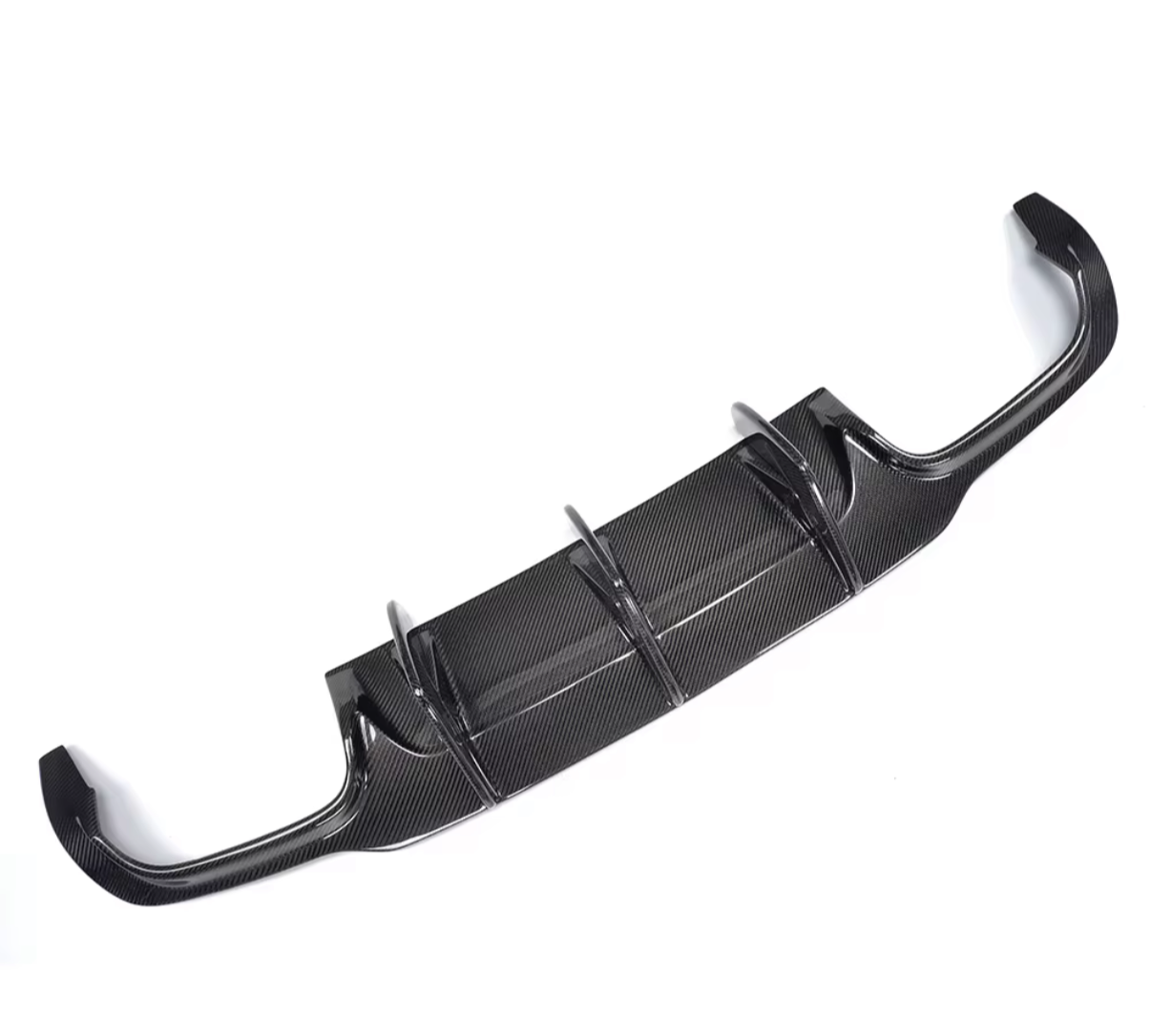 VeloWerks Carbon Fiber Rear Diffuser for Mercedes-Benz W204 C63 AMG (2012–2015)