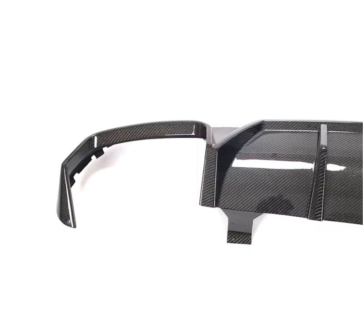 VeloWerks Carbon Fiber Rear Diffuser – Mercedes-Benz E-Class E63 AMG (W212) 2009+