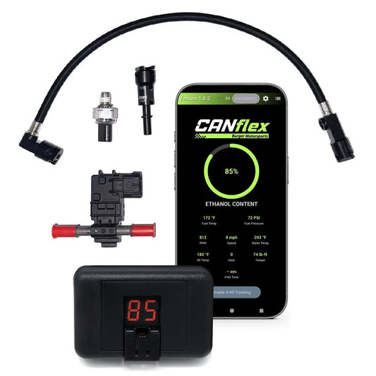 BMW F Chassis Rear Mount CANbus Flex Fuel & Low Fuel Pressure Sensor Kit for N20, N55, S55, & B58 Gen1