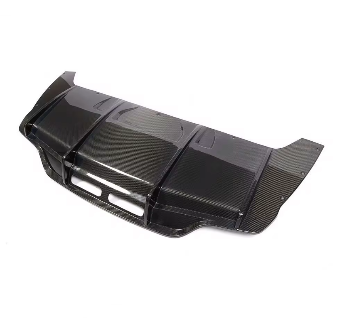 VeloWerks Carbon Fiber Rear Diffuser Lip – Mercedes-Benz S-Class Coupe (S500/S550) | 2014–2016