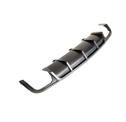 VeloWerks Carbon Fiber Rear Diffuser – Audi A6 S-Line / S6 C7 (2015–2018)