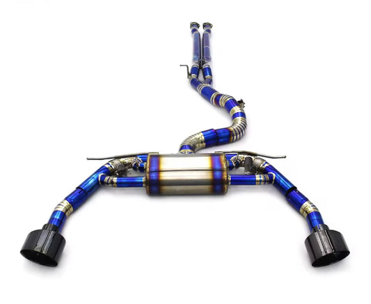 VeloWerks Audi RS3 2017-2019 Titanium Catback Exhaust System