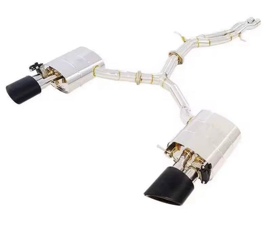 VeloWerks Audi RS4 2007-2008 Stainless Steel Catback Exhaust System