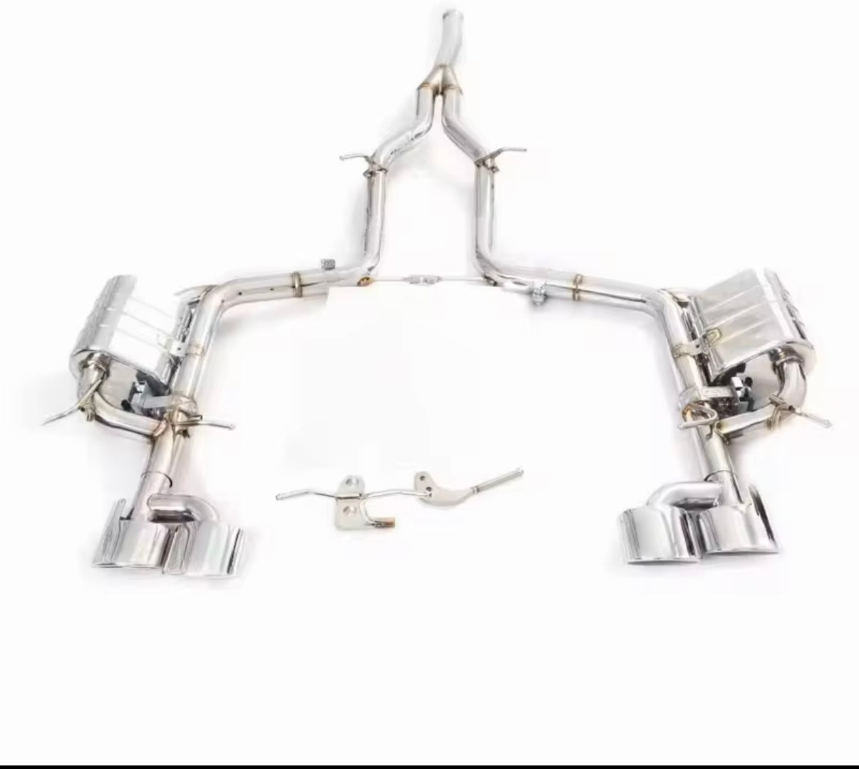 VeloWerks Mercedes C250 (W204) 2012-2015 Stainless Steel Catback Exhaust System