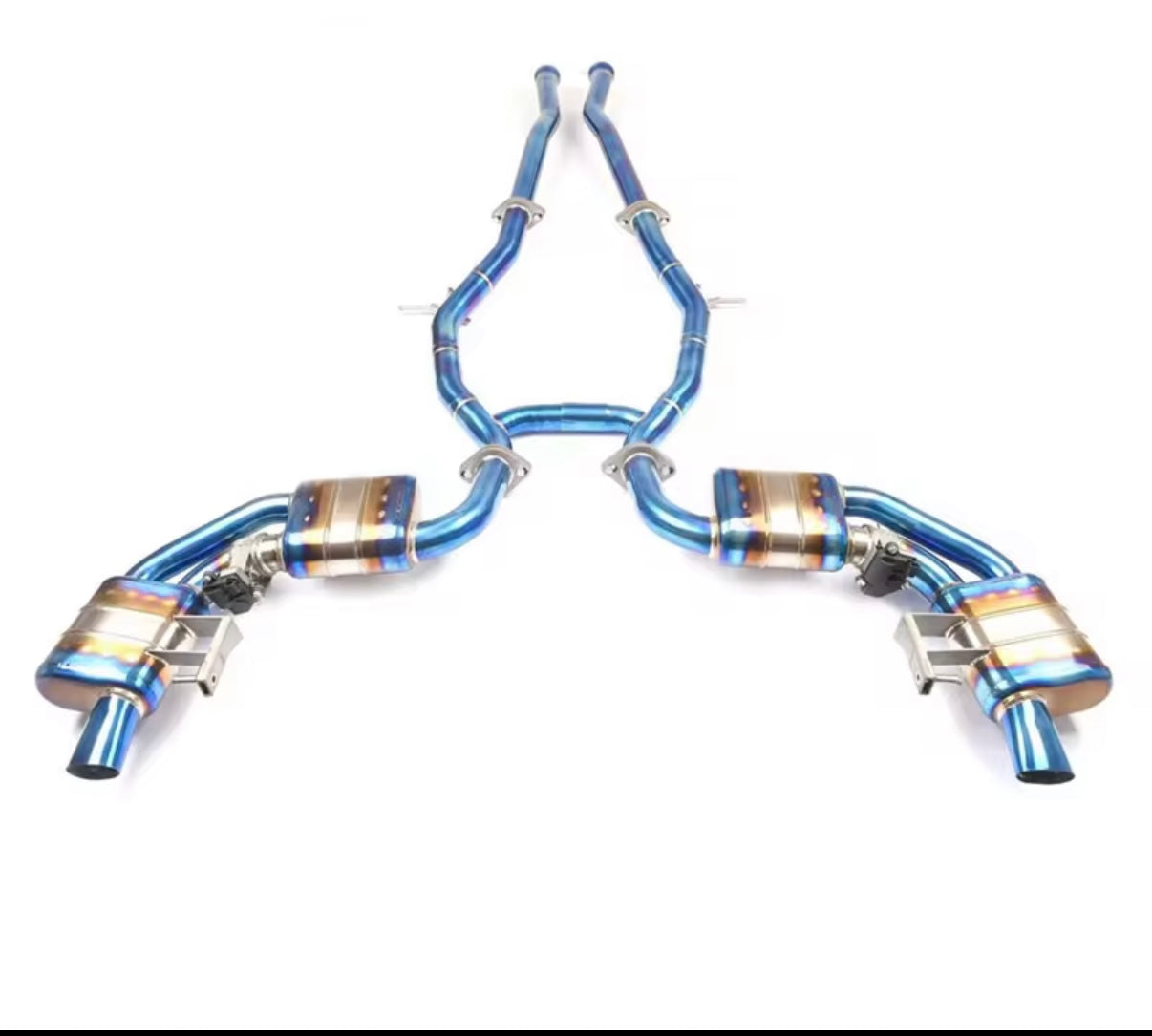 VeloWerks Mercedes S63/S63C (C217) 2014-2017 Titanium Catback Exhaust System