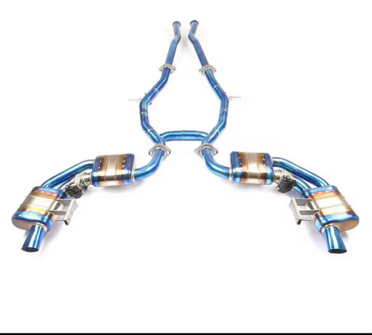 VeloWerks Mercedes S63/S63C (C217) 2014-2017 Titanium Catback Exhaust System