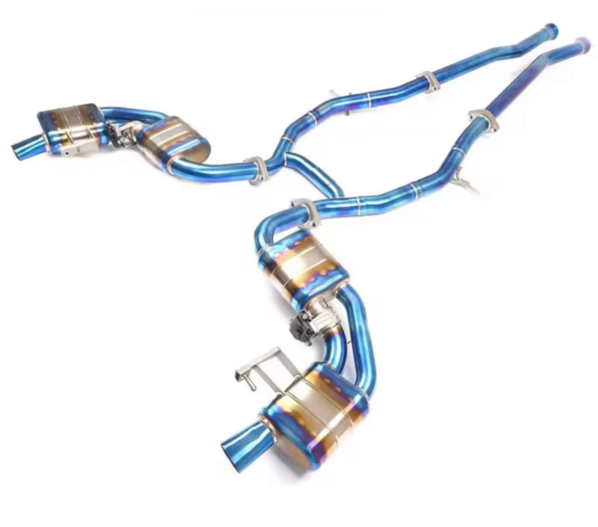 VeloWerks Mercedes S63/S63C (C217) 2014-2017 Titanium Catback Exhaust System