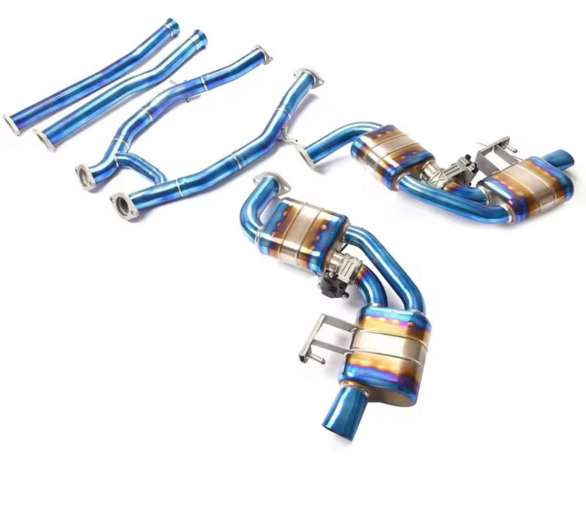 VeloWerks Mercedes S63/S63C (C217) 2014-2017 Titanium Catback Exhaust System