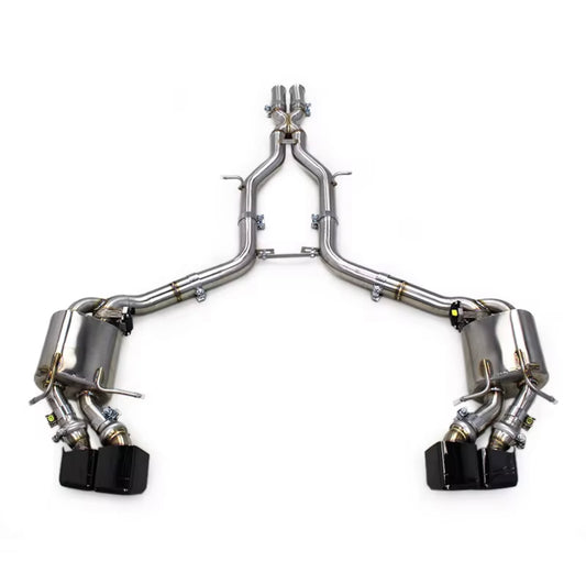 VeloWerks Mercedes C63 AMG (W204) 2008-2015 Stainless Steel Catback Exhaust System