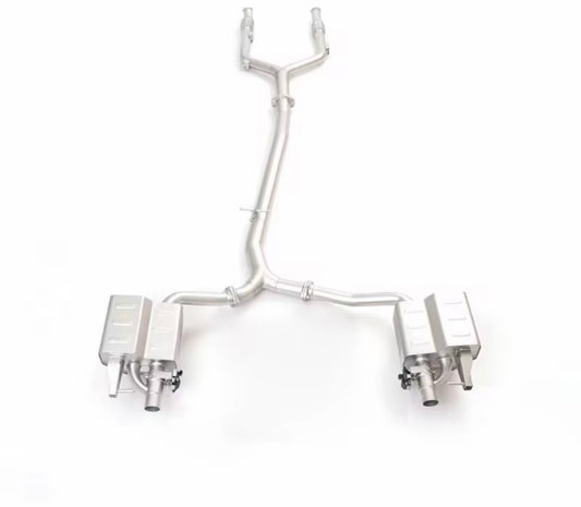 VeloWerks Mercedes C43 AMG (W205) 2016-2022 Stainless Steel Catback Valve Control Exhaust System