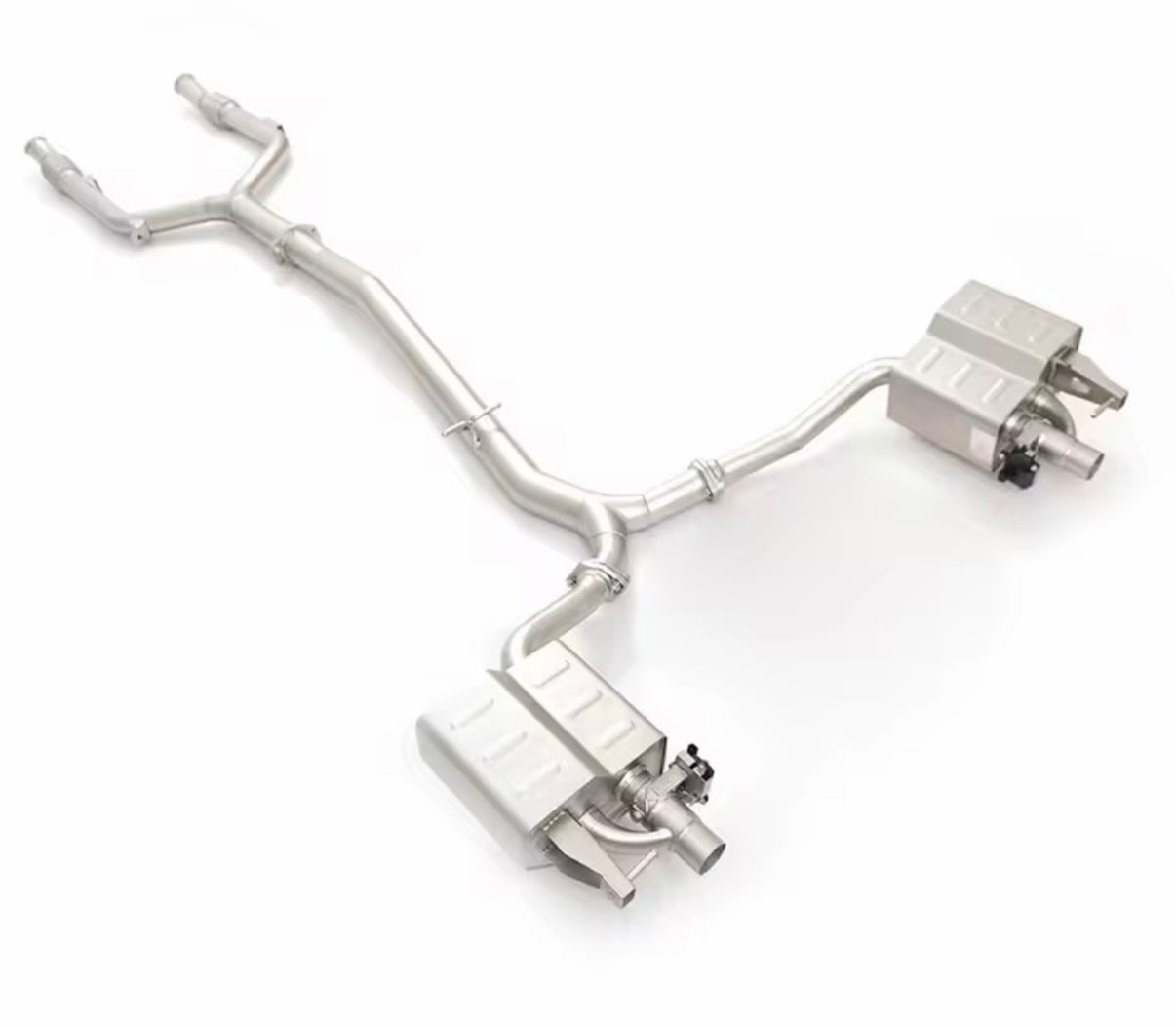 VeloWerks Mercedes C43 AMG (W205) 2016-2022 Stainless Steel Catback Valve Control Exhaust System