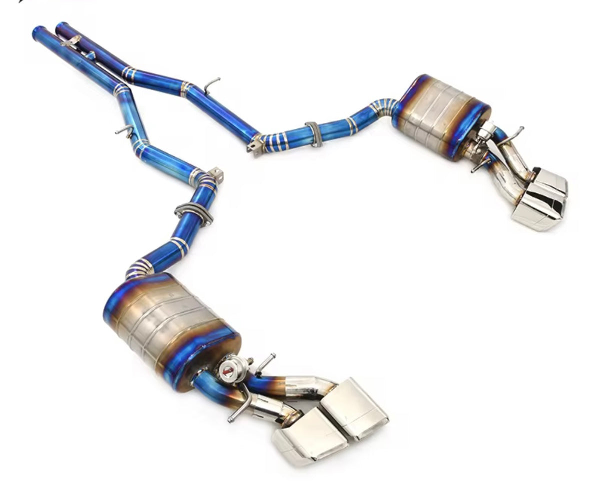 VeloWerks Mercedes CLS63 AMG (C218) 2012-2017 Titanium Catback Exhaust System