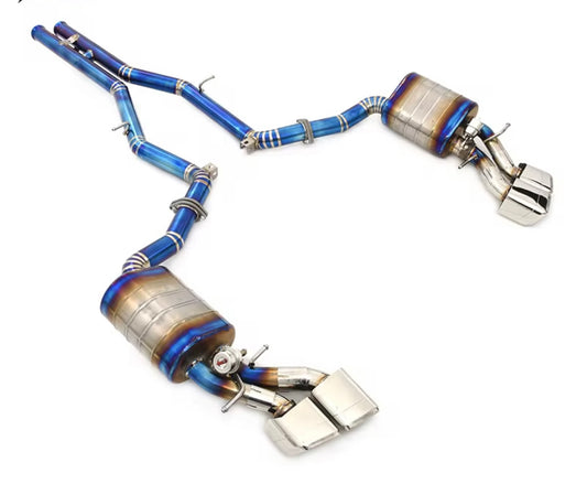 VeloWerks Mercedes CLS63 AMG (C218) 2012-2017 Titanium Catback Exhaust System