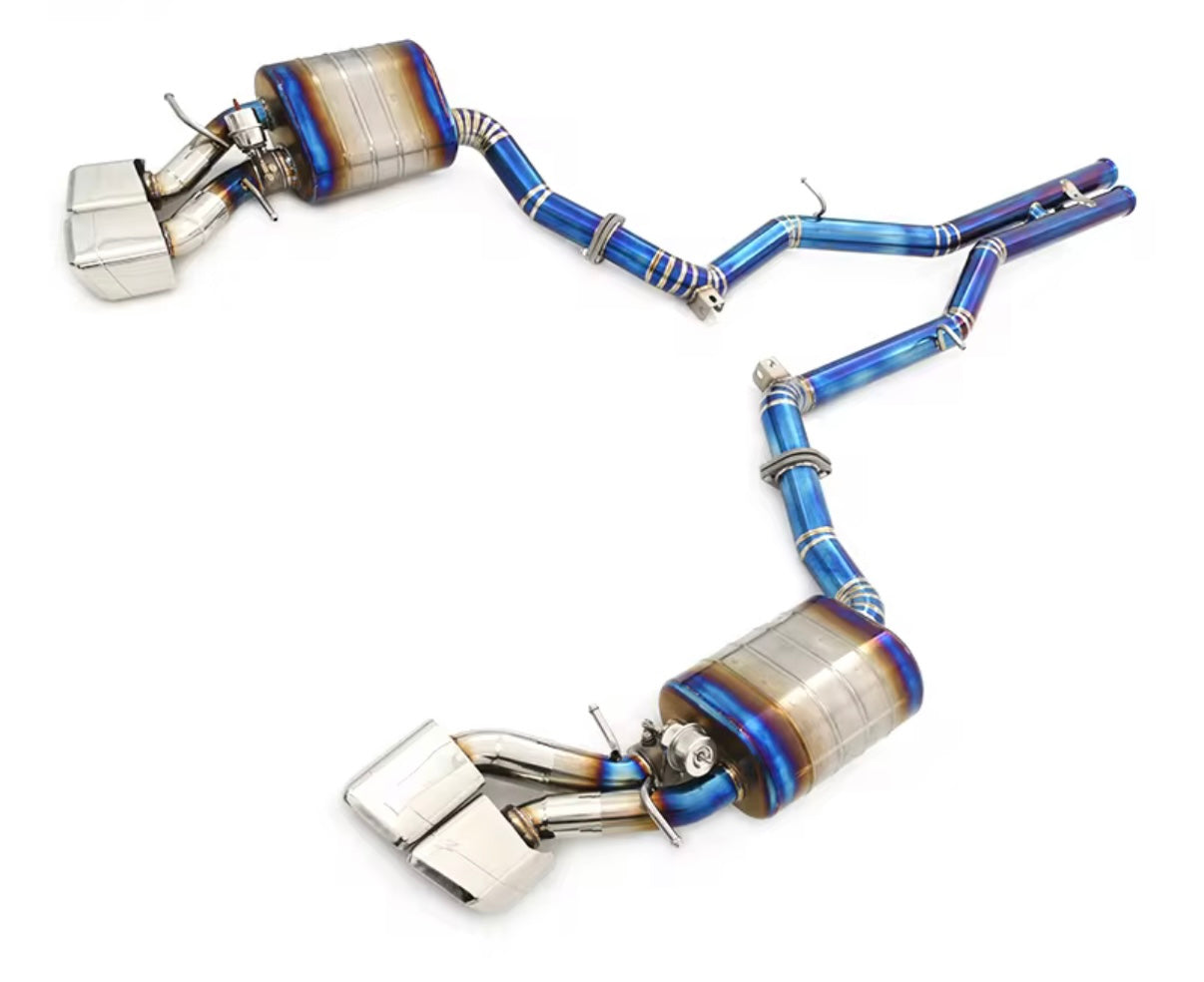 VeloWerks Mercedes CLS63 AMG (C218) 2012-2017 Titanium Catback Exhaust System