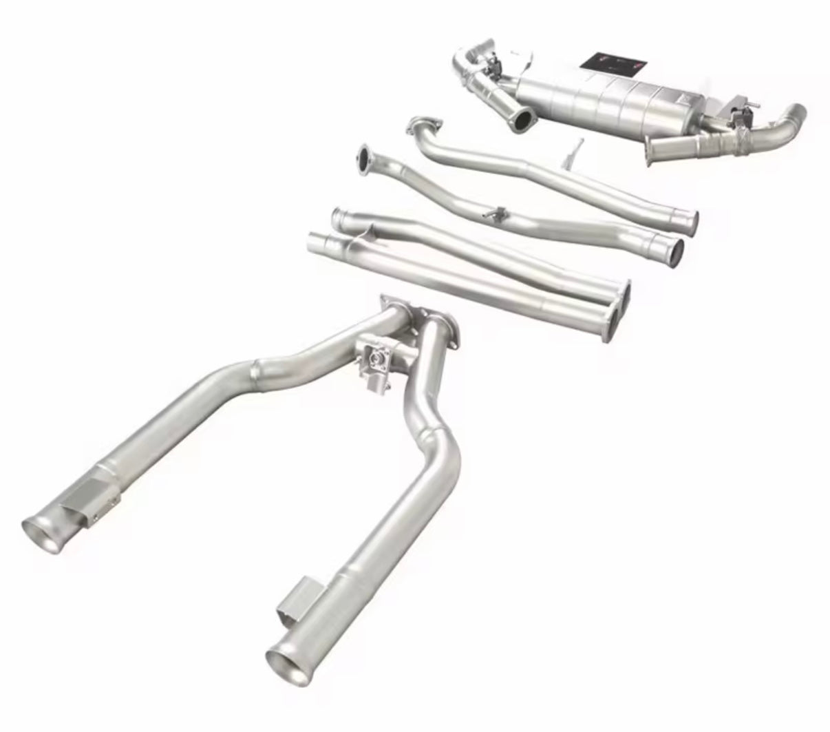 VeloWerks Mercedes-AMG GLC63 / GLC63S 2018-2019 Stainless Steel Catback Exhaust System Valve Control System