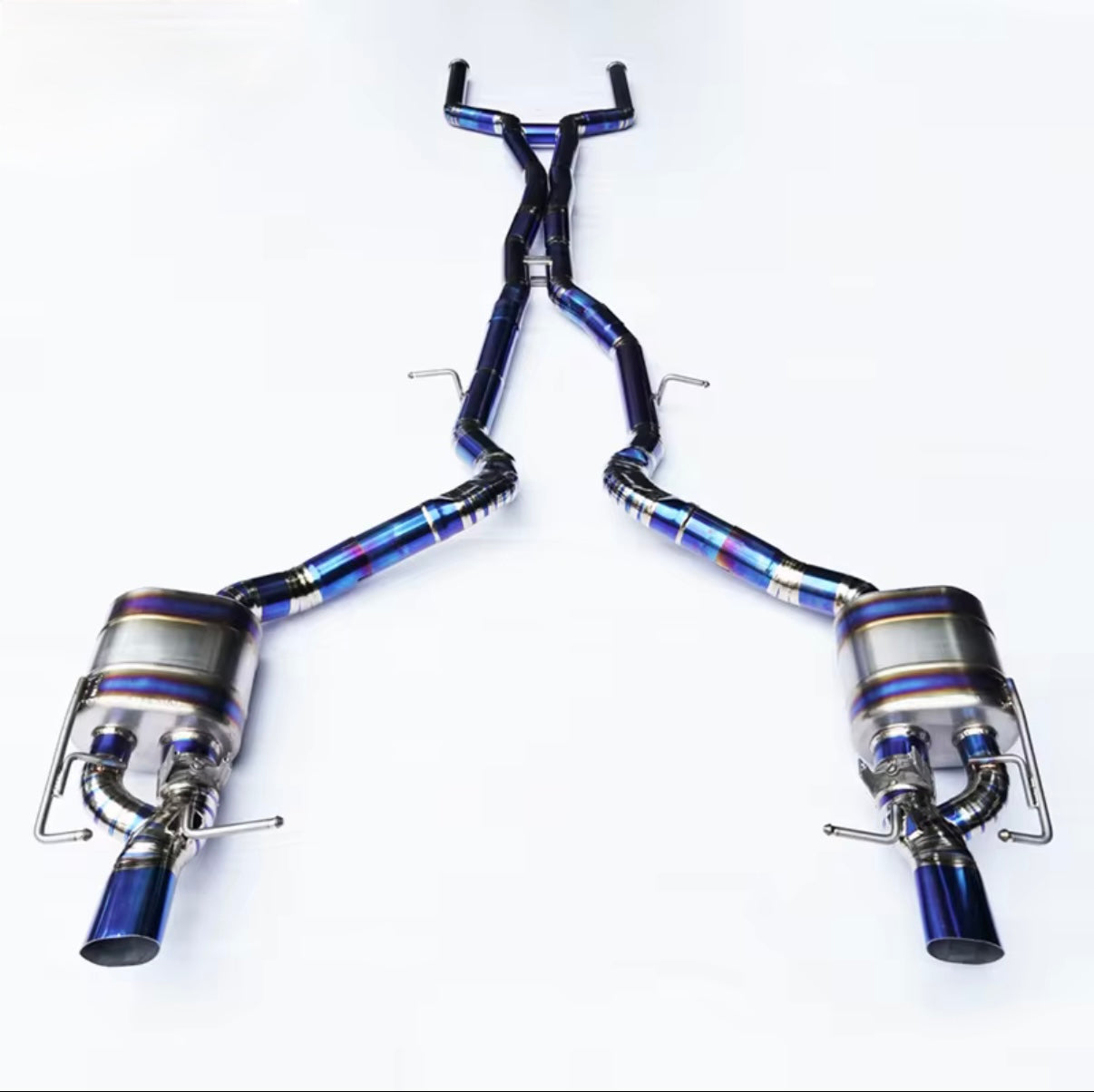 VeloWerks Mercedes AMG E63S 2017-2020 Titanium Catback Exhaust System