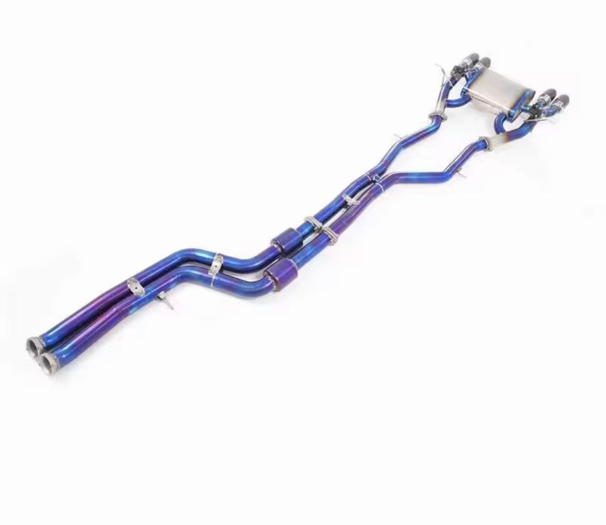 VeloWerks BMW M4 (F82/F83/F8X) 2014-2020 S55 Engine Titanium Catback Exhaust System
