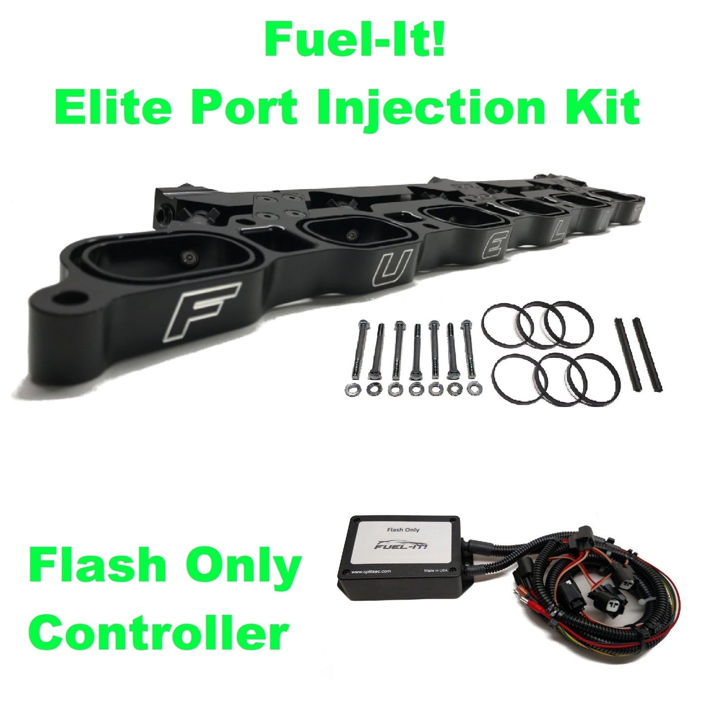 BMW Port Injection Kits for F-Chassis M2, M3, and M4 S55 Motors