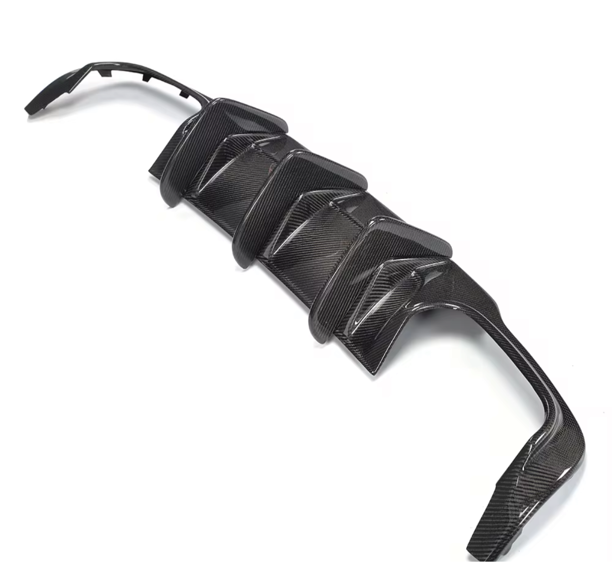 VeloWerks Carbon Fiber Rear Diffuser for Mercedes-Benz W204 C63 AMG (2012–2015)