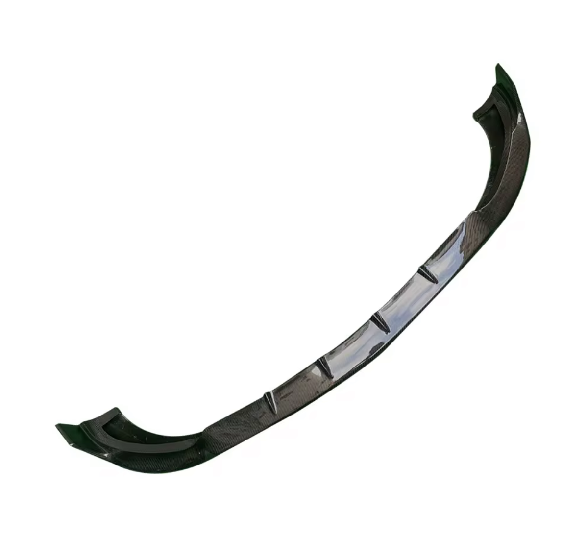 VeloWerks Real Carbon Front Lip Spoiler – Mercedes-Benz W213 E-Class (2021–2024)