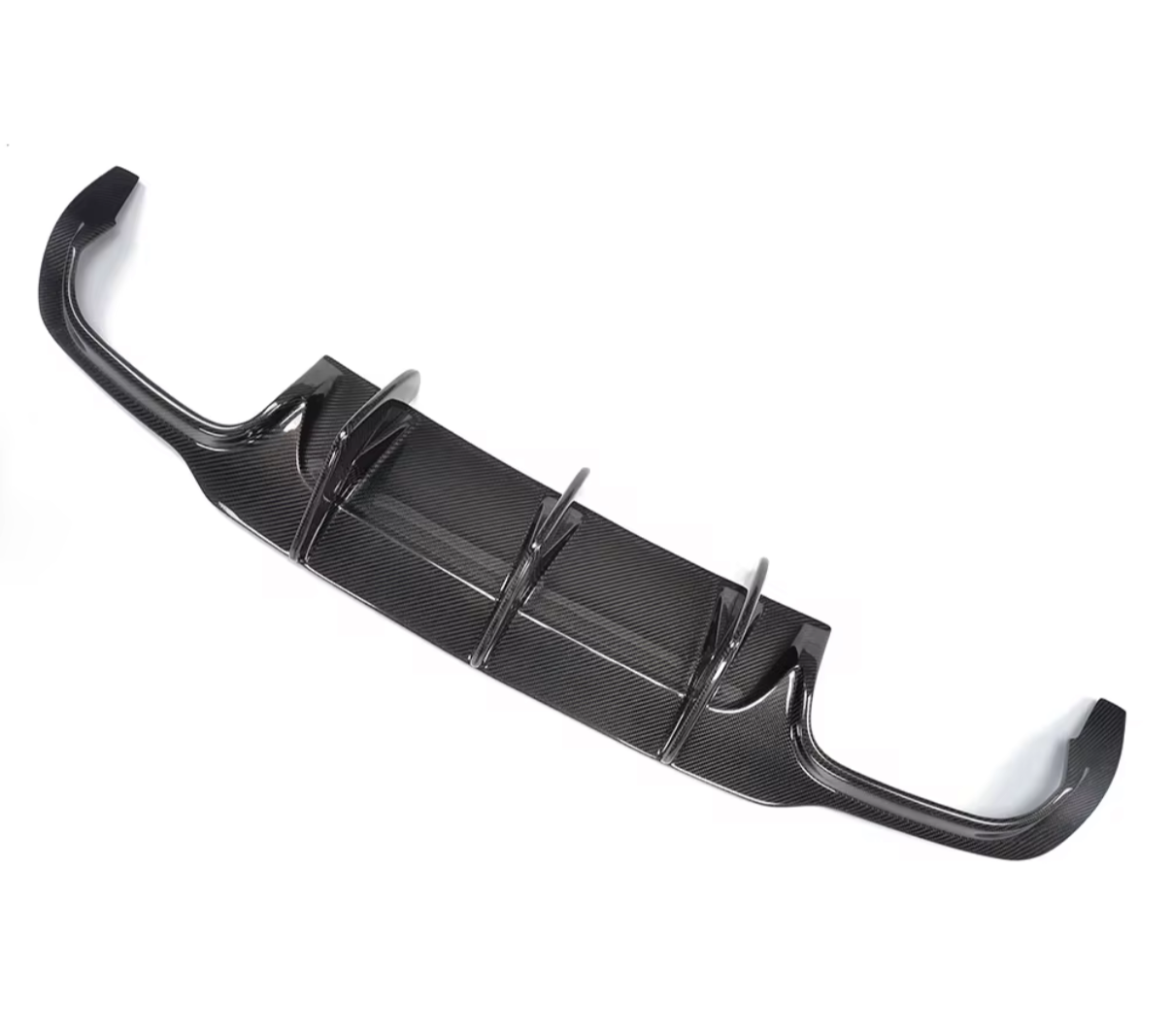 VeloWerks Carbon Fiber Rear Diffuser for Mercedes-Benz W204 C63 AMG (2012–2015)