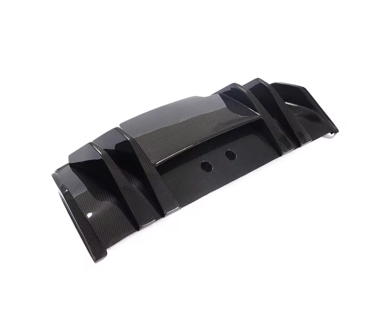 VeloWerks Carbon Fiber Rear Bumper Diffuser – Audi R8 Coupe 2-Door 2016–2018
