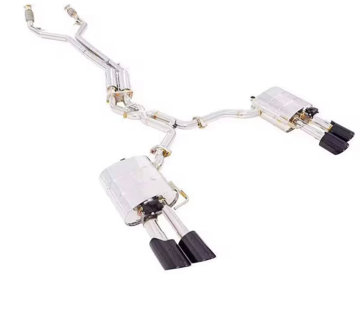 VeloWerks Audi A6 2019 Stainless Steel Catback Exhaust System