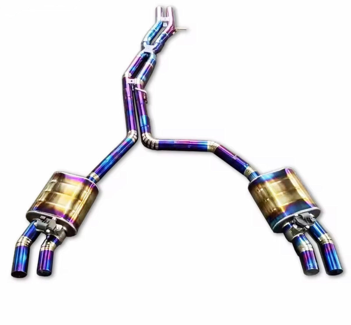 VeloWerks Audi A8 2018 Titanium Catback Exhaust System