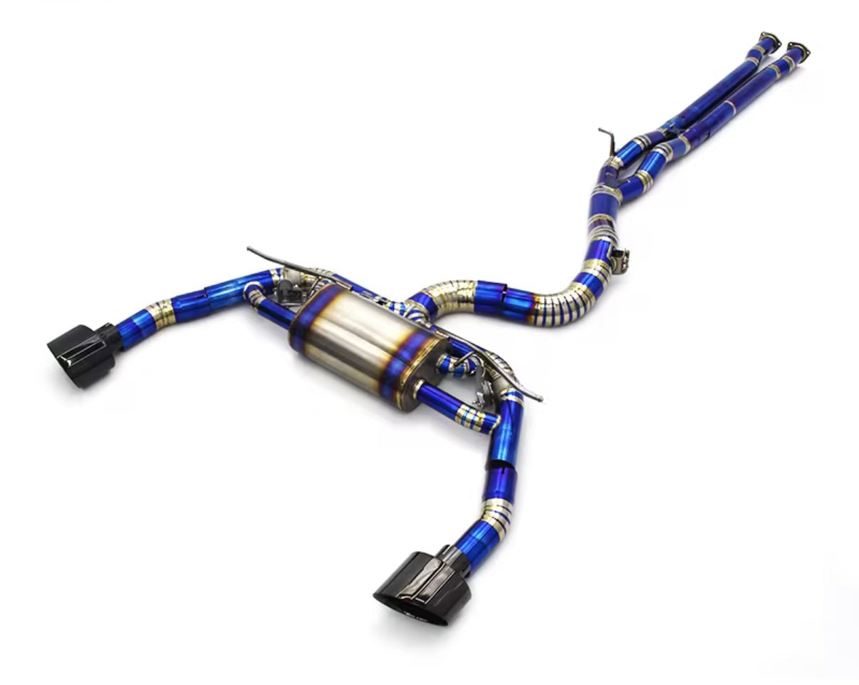 VeloWerks Audi RS3 2017-2019 Titanium Catback Exhaust System