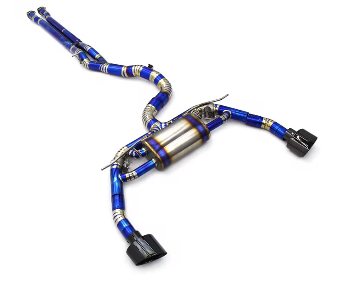 VeloWerks Audi RS3 2017-2019 Titanium Catback Exhaust System