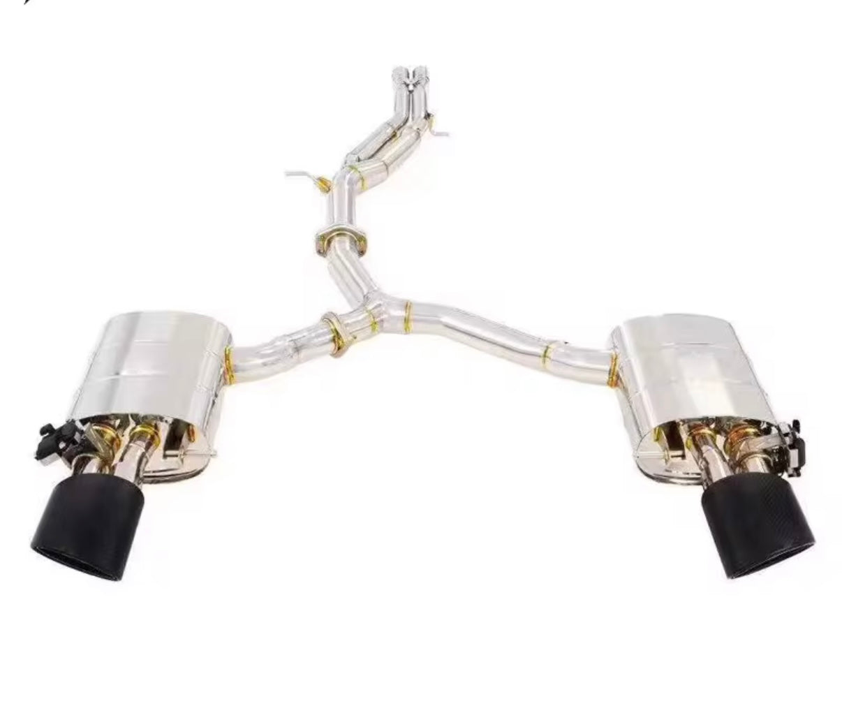 VeloWerks Audi RS4 2007-2008 Stainless Steel Catback Exhaust System
