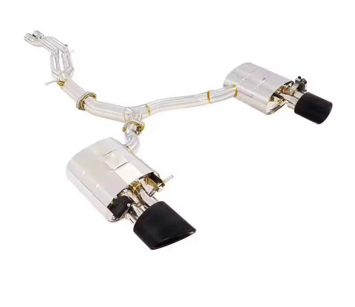 VeloWerks Audi RS4 2007-2008 Stainless Steel Catback Exhaust System