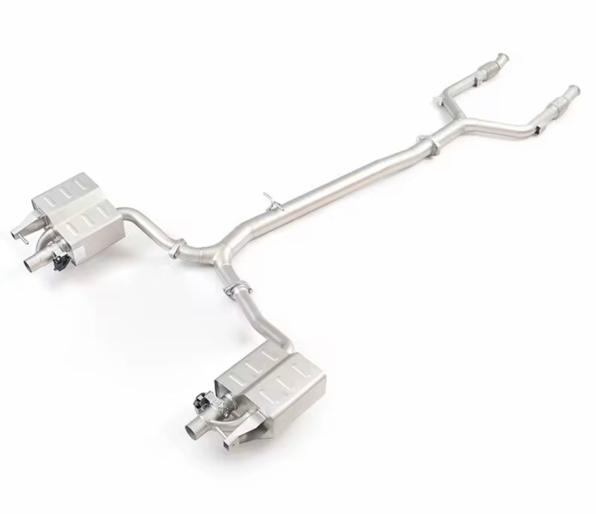 VeloWerks Mercedes C43 AMG (W205) 2016-2022 Stainless Steel Catback Valve Control Exhaust System