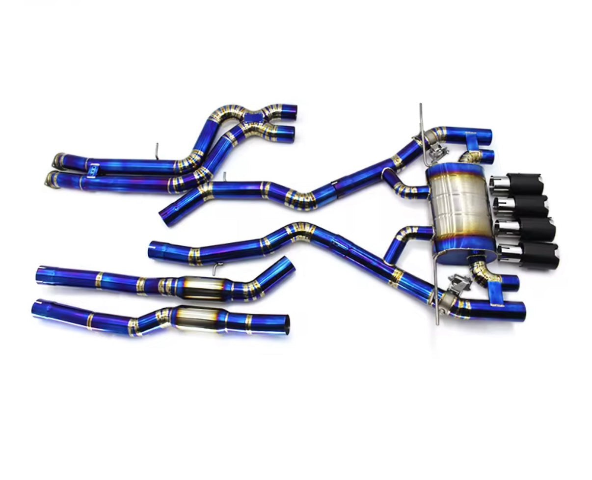 VeloWerks BMW M3 (F80) 2015-2018, M4 (F82/F83) 2015-2020 Titanium Catback Exhaust System