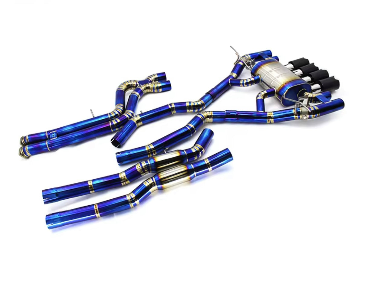 VeloWerks BMW M3 (F80) 2015-2018, M4 (F82/F83) 2015-2020 Titanium Catback Exhaust System