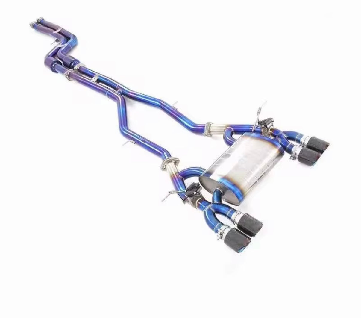 VeloWerks BMW M4 (F82/F83/F8X) 2014-2020 S55 Engine Titanium Catback Exhaust System