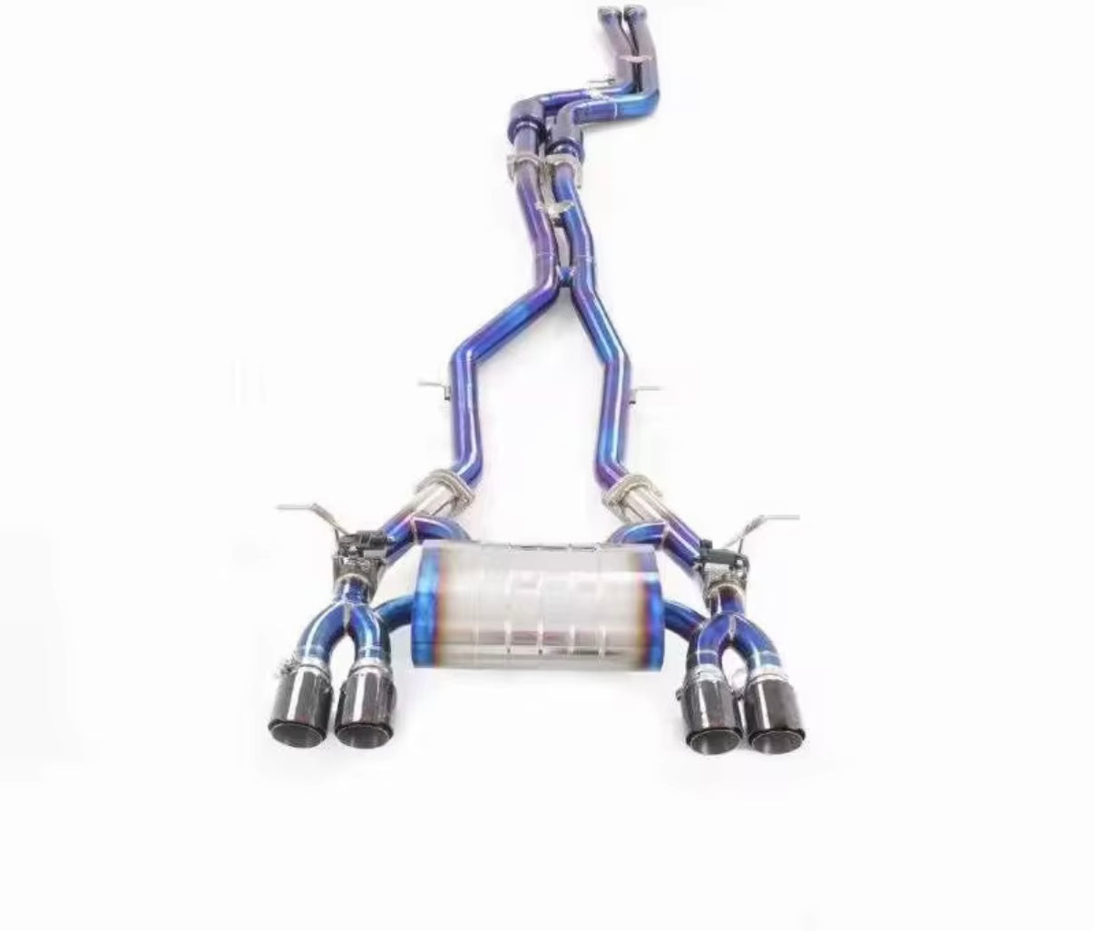 VeloWerks BMW M4 (F82/F83/F8X) 2014-2020 S55 Engine Titanium Catback Exhaust System