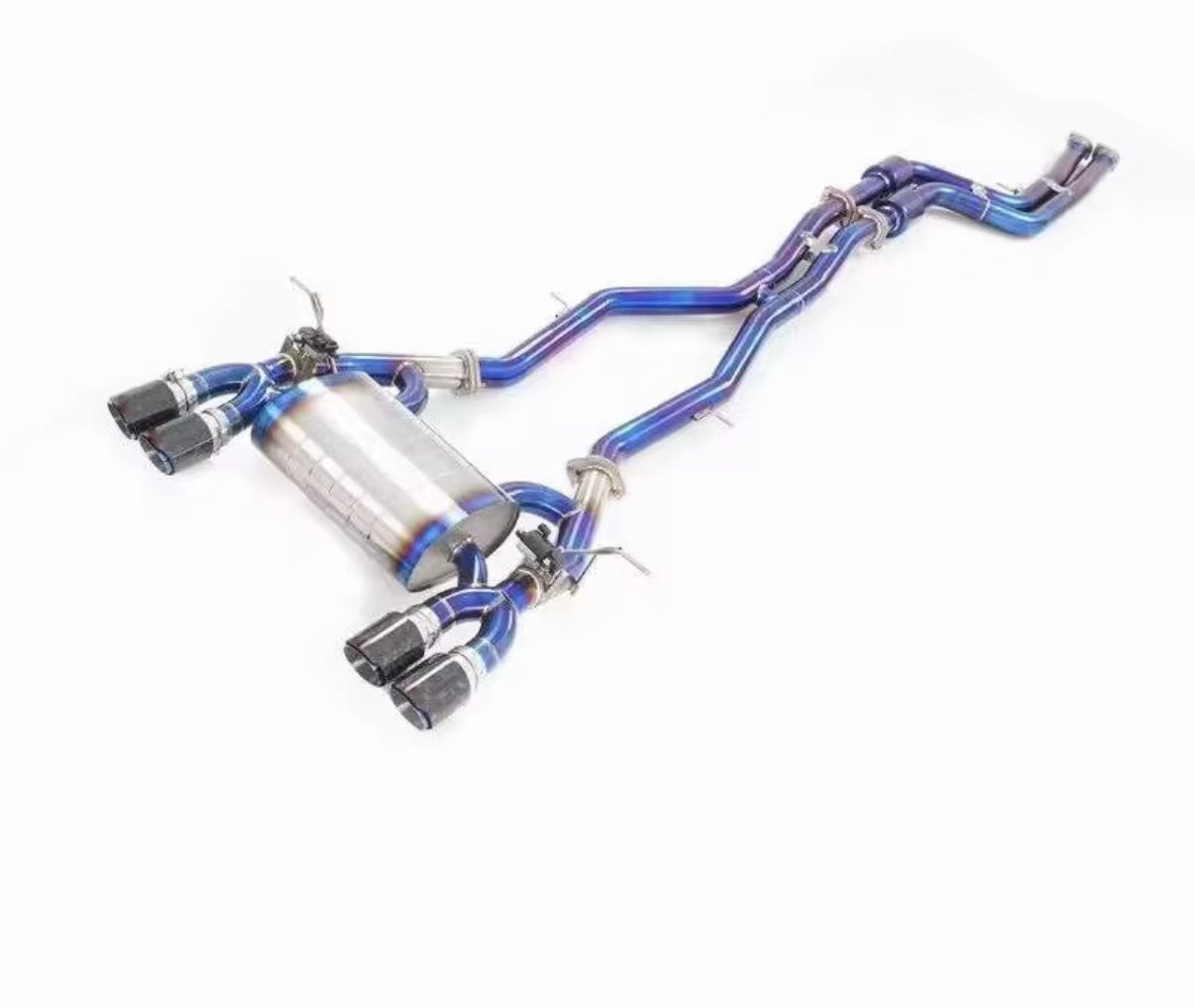 VeloWerks BMW M4 (F82/F83/F8X) 2014-2020 S55 Engine Titanium Catback Exhaust System