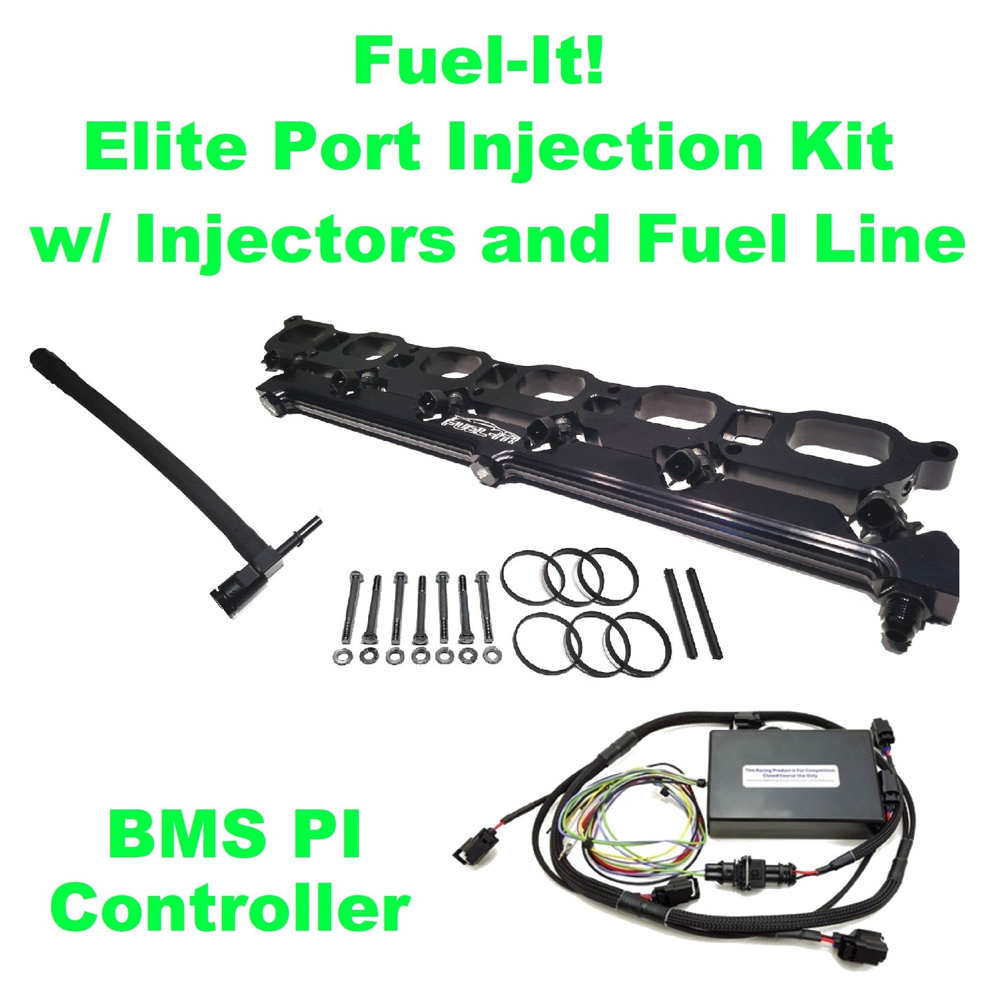 BMW Port Injection Kits for F-Chassis M2, M3, and M4 S55 Motors
